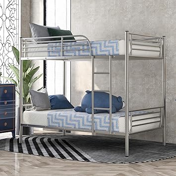 detachable bunk beds with mattresses