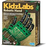 4M Kidzlabs Robotic Hand Kit, Build Your Own Robotic Hand, For Boys &amp; Girls Ages 8+