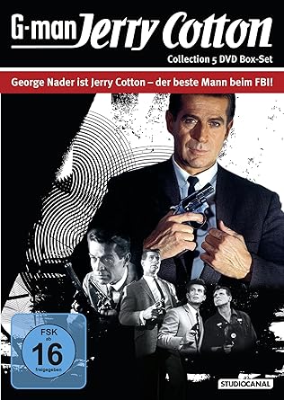 Jerry Cotton Collection 5 Dvds Amazon De George Nader Werner Jacobs Helmuth Ashley George Nader Dvd Blu Ray