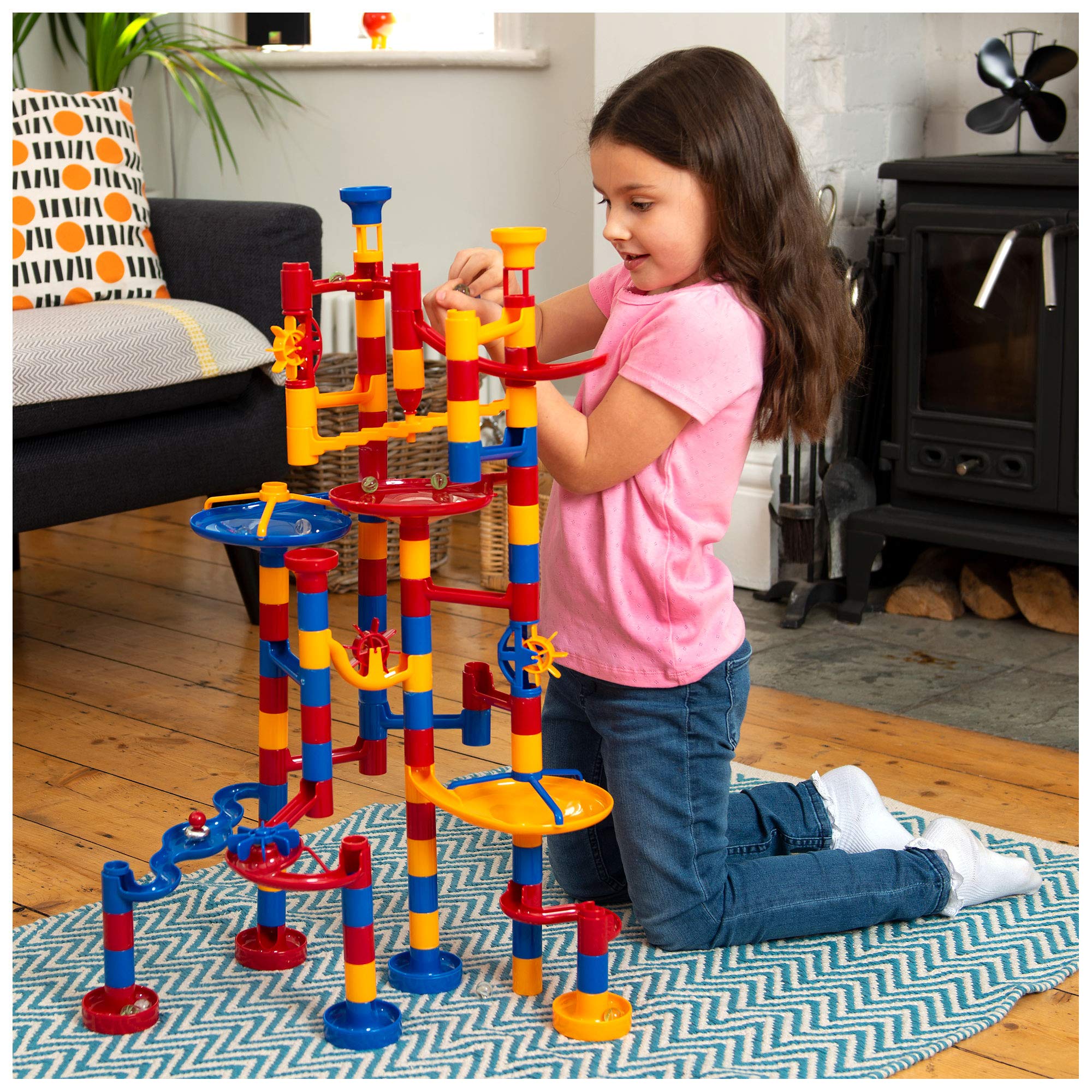 Galt Toys, Mega Marble Run, Construction Toy, Ages 4 Years Plus