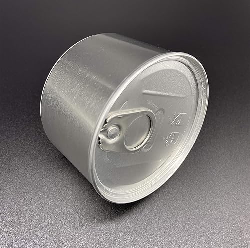 YEEPON 20sets Cali Press In Self-seal Tin Can with Lid Tuna Can