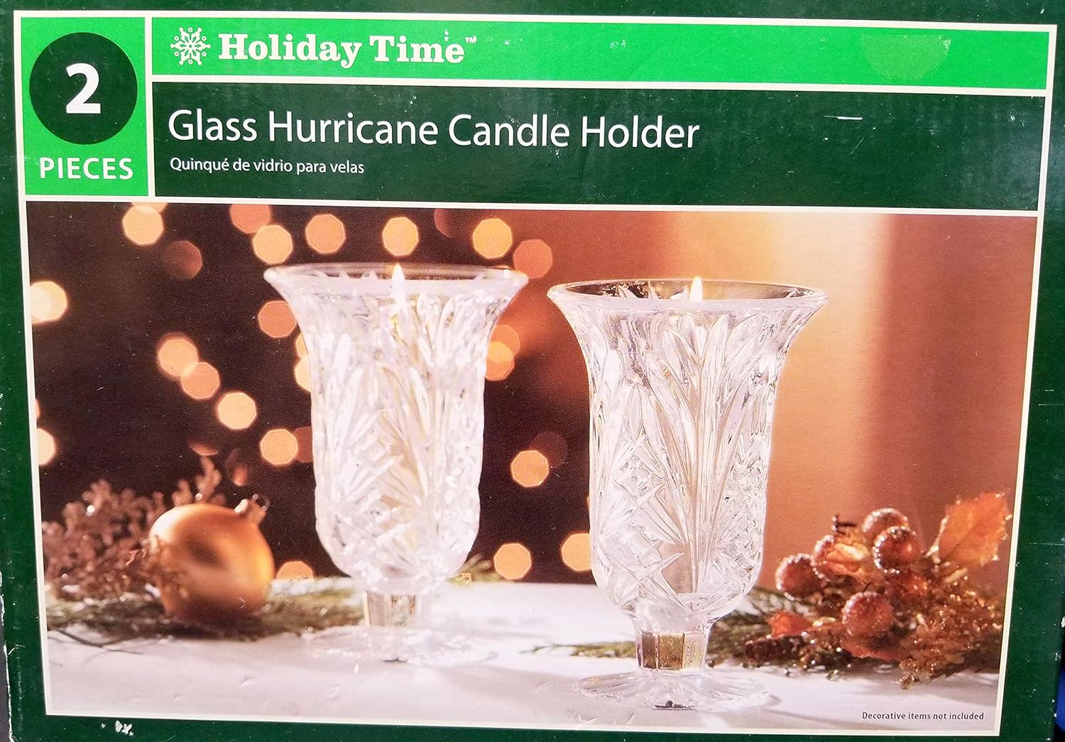 Amazon Com Crystal Hurricane Candle Holder Vases Glass 2 Pieces