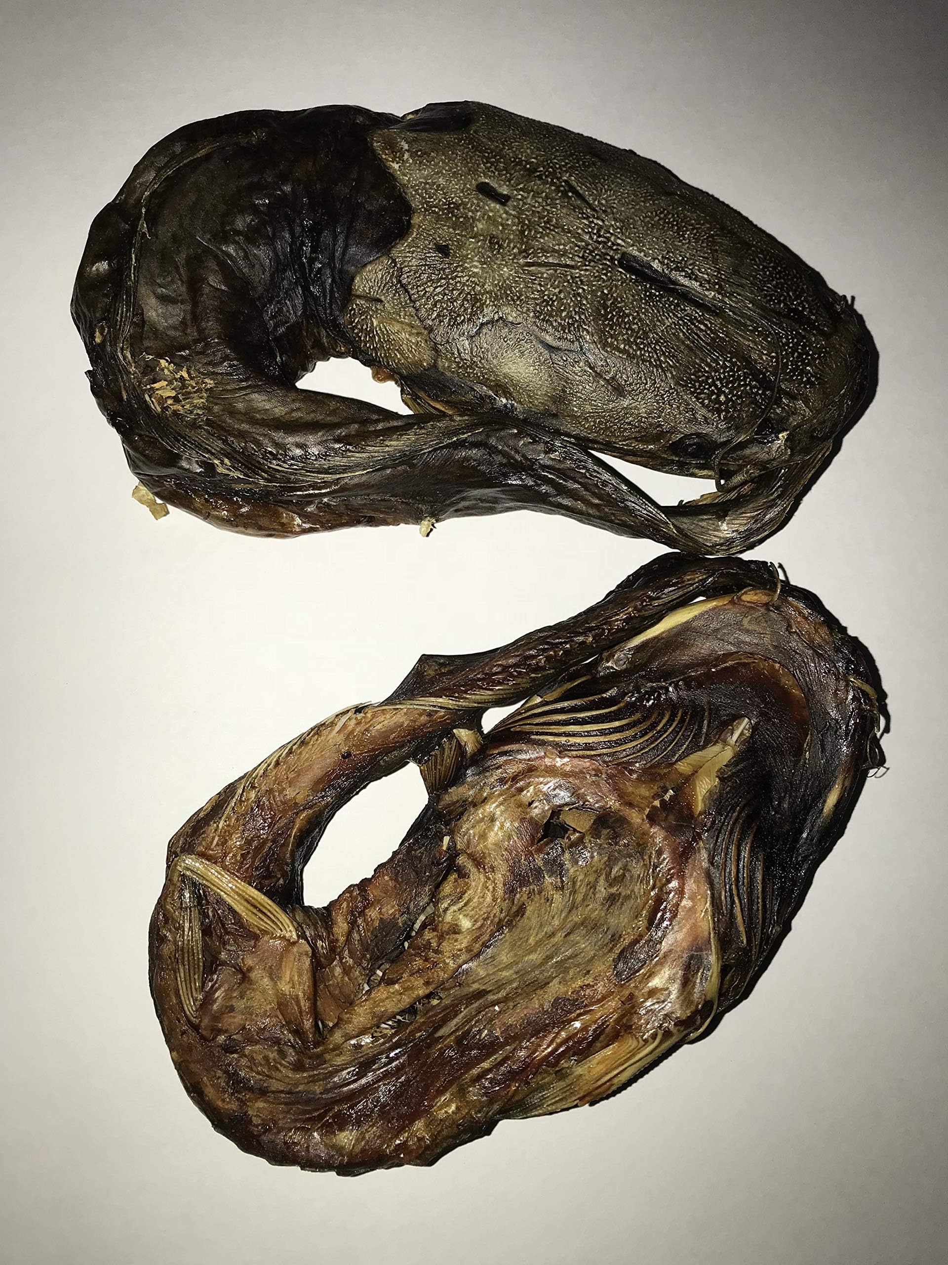 African Dried Whole Coiled Smoked Catfish (Small)