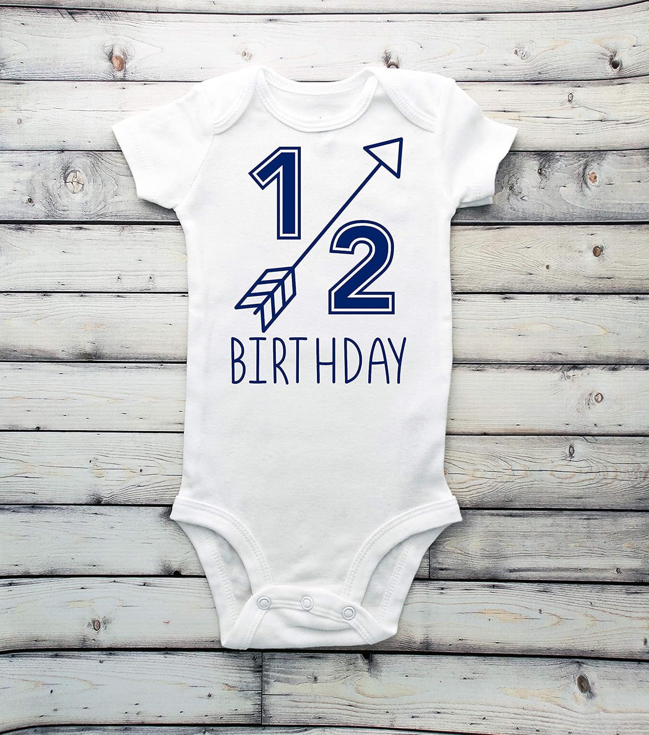 6 month birthday shirt