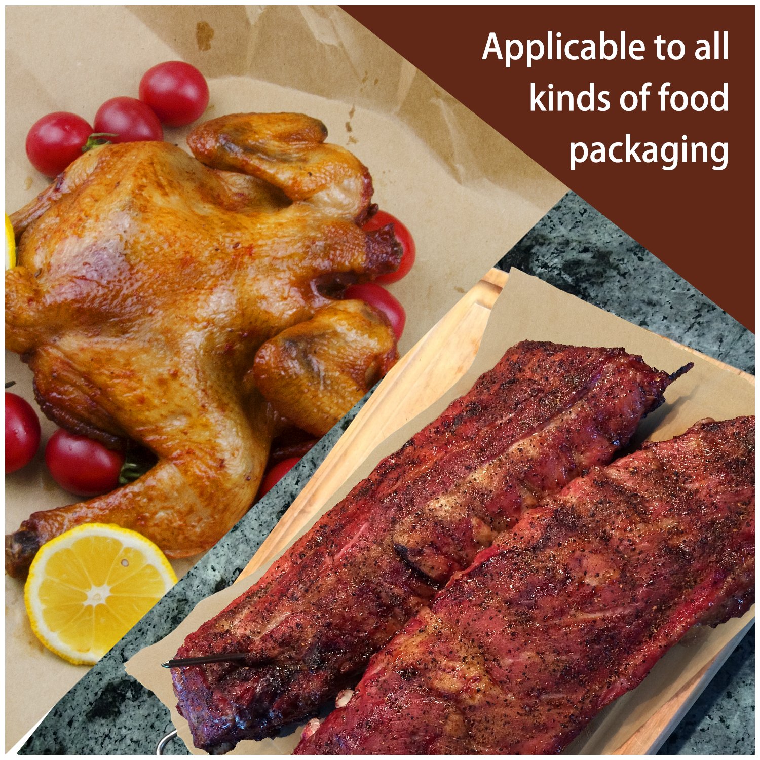 IEOKE Butcher Kraft Paper Roll - 18 \