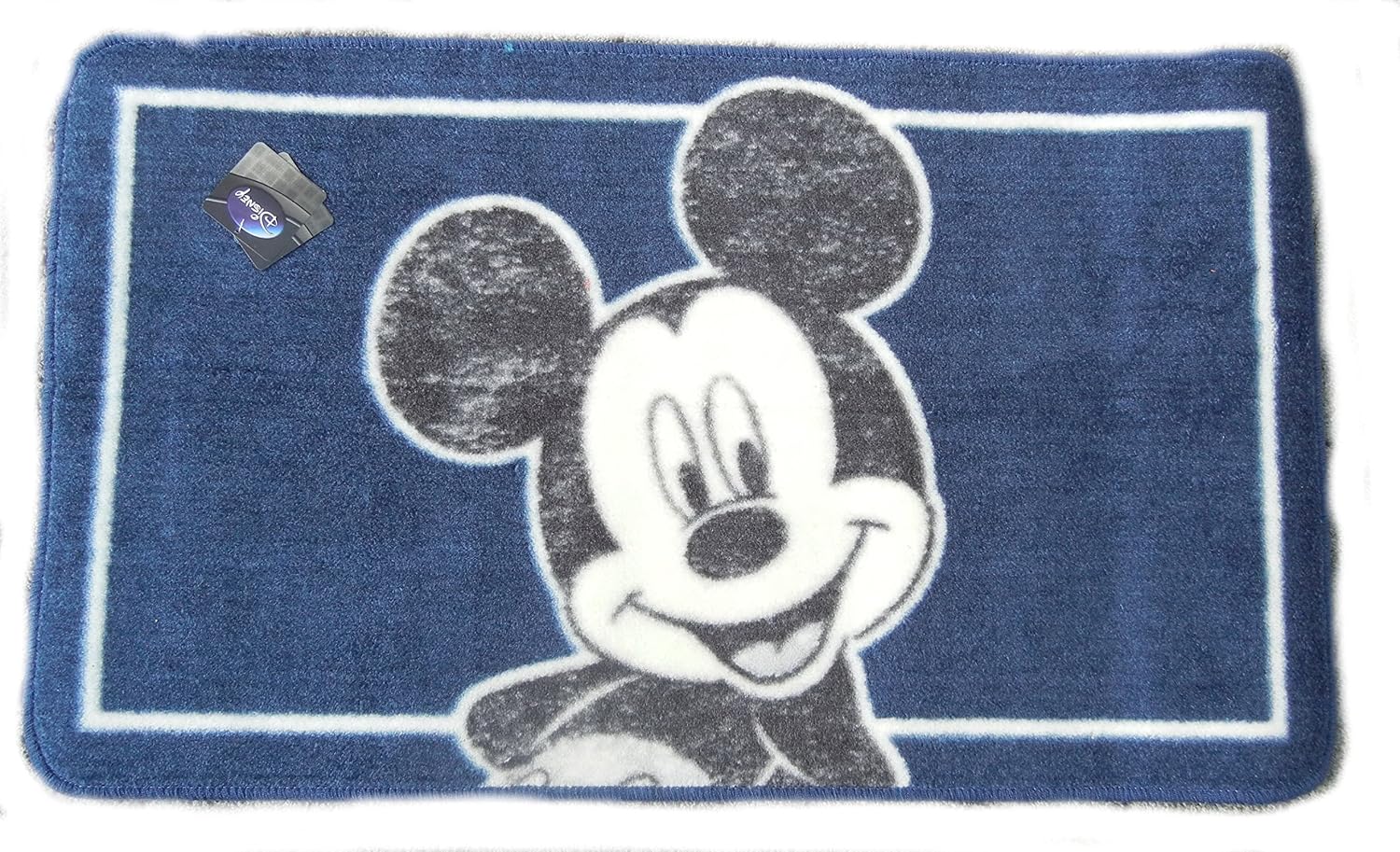 Disney Mickey Mouse Badezimmerteppich 50x85 Cm Blau Amazon De