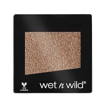 Wet 'n Wild Color Icon Eyeshadow Glitter Single, Nudecomer, 1.4g