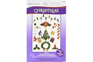 QUILLED CREATIONS Quilling Kit, Christmas