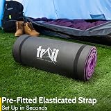 Trail Outdoor Leisure Trail Camping Mat 15mm Contour EVA Purple view 6