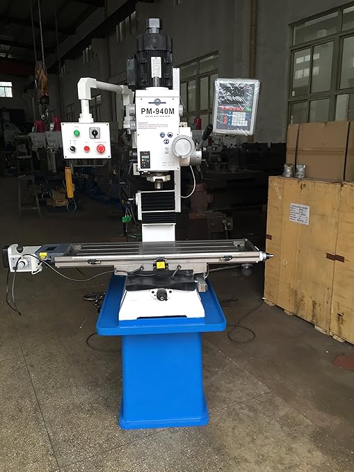 Precision Matthews PM940MPDF Milling Machine with 3 Axis Digital Read