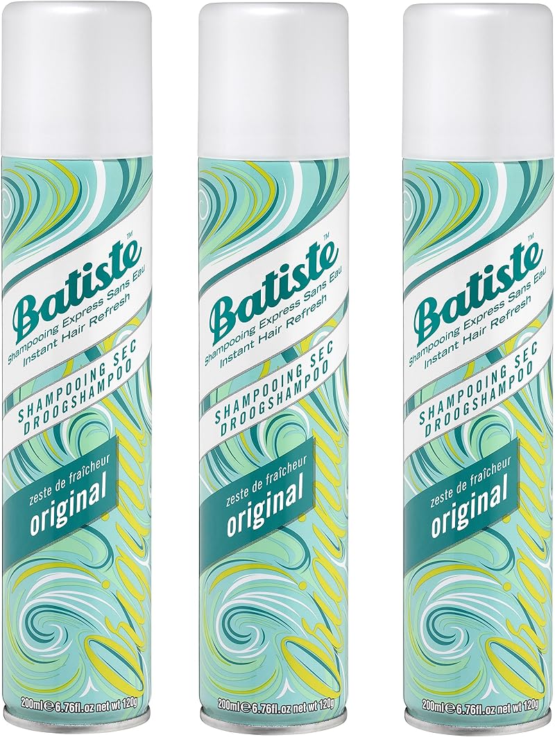 Batiste Dry Shampoo Original 200 ml Set of 3