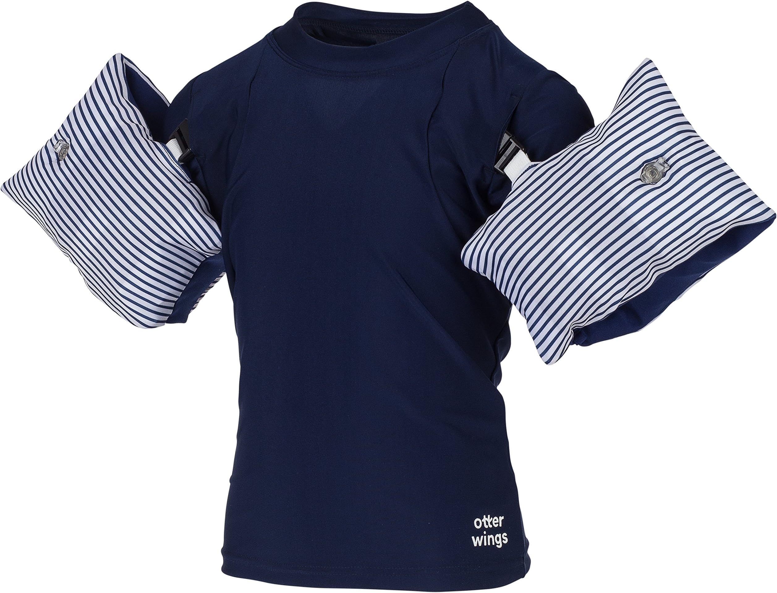 Otter Wings Kids Floaties (Water Wings) / UPF Swim Shirt Combo Swim Aid - Short Sleeve