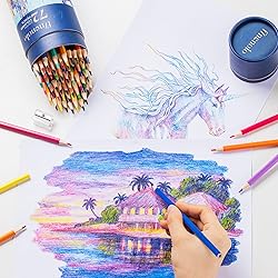 finenolo 72 Colored Pencils for Adult Coloring