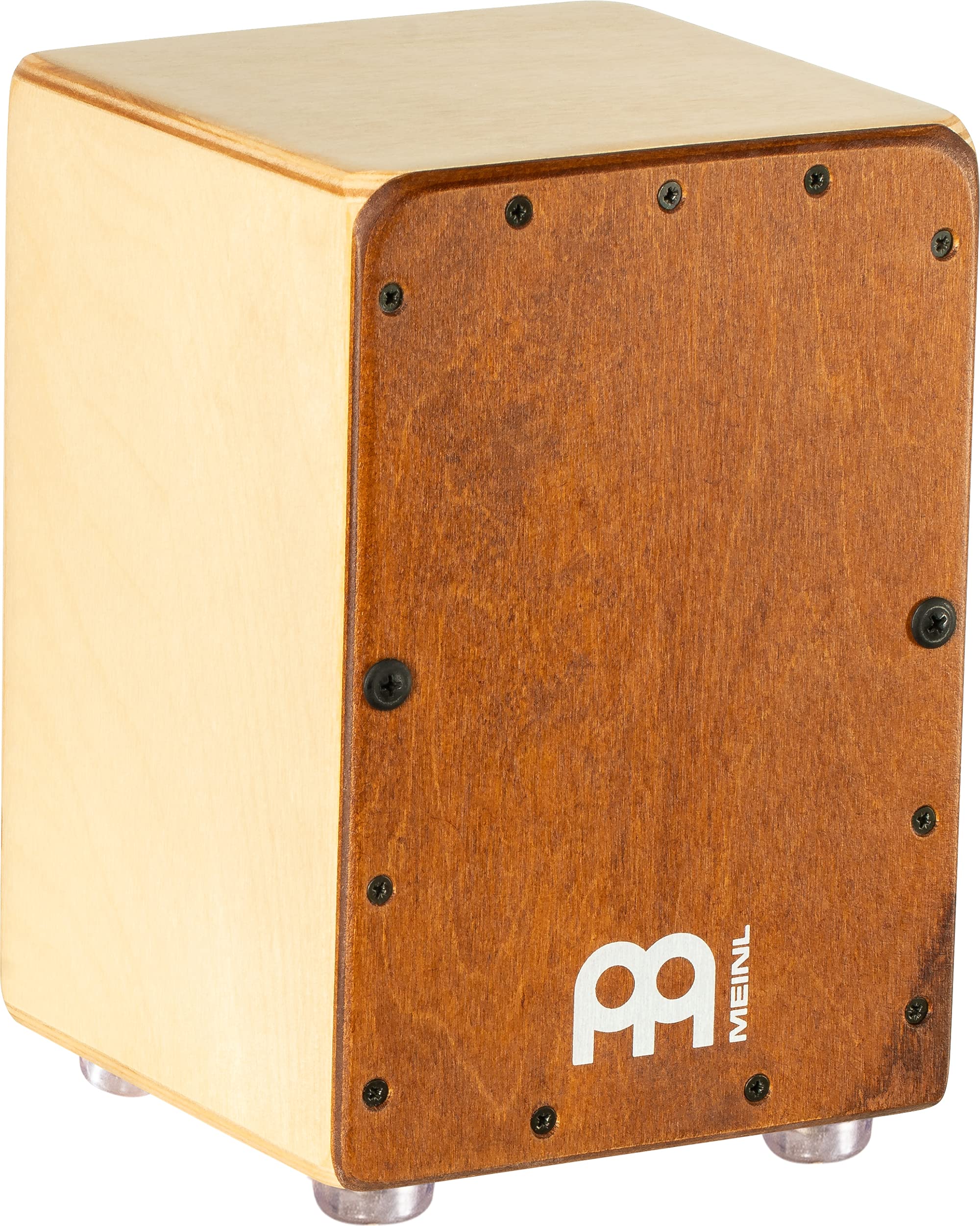 Meinl Percussion Mini Cajon Drumbox - Gift Idea for Musicians - Decorative Gift for Children and Adults - Baltic / Almond Birch, Natural (MC1AB)