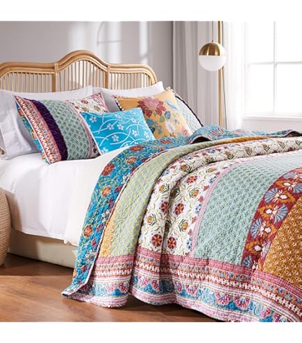 Set copripiumino in cotone per culla - Beige chiaro/fiori - HOME | H&M IT