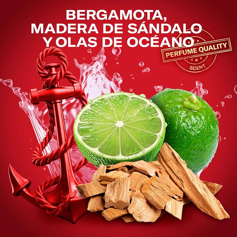 Captain Desodorante en Barra Hombre 2x50ml + Gel y Champú 2x400ml