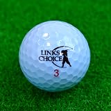 Links Choice 24 Blue Coloured Golf Balls Dual Titanium 90 Compression view 3