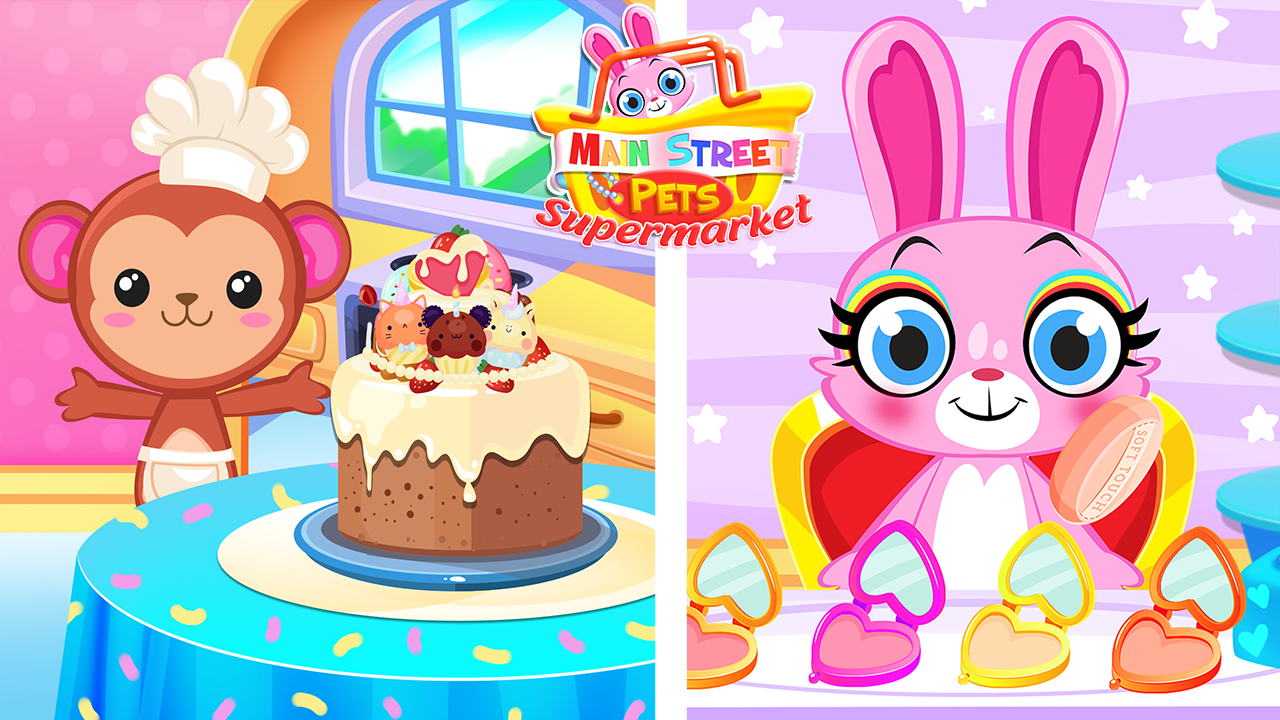 Main Street Pets Supermarket Games & Grocery Store Shopping