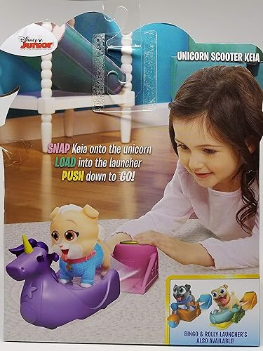 Puppy Dog Pals Keia with Scooter and Laucher in Oman Whizz