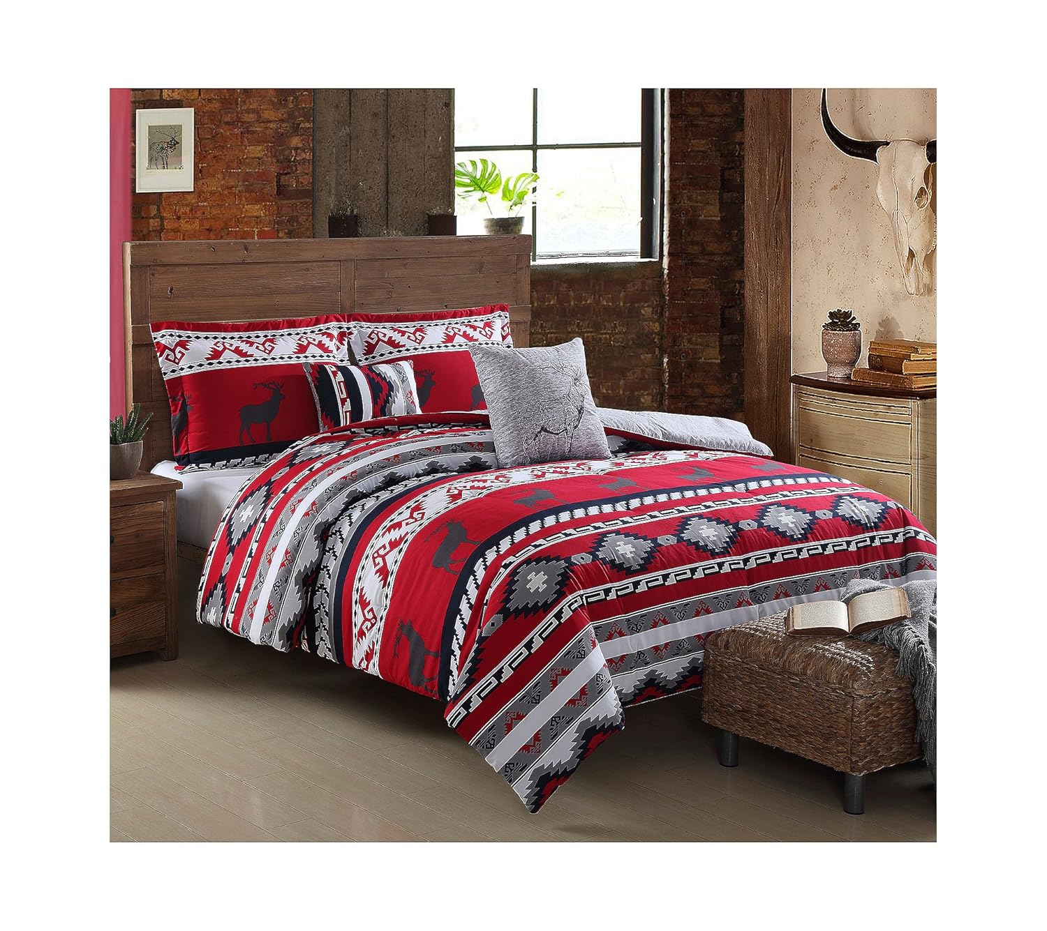Ruff Hewn Ski Lodge Comforter Set King Comforter Set By Ruff Hewn
