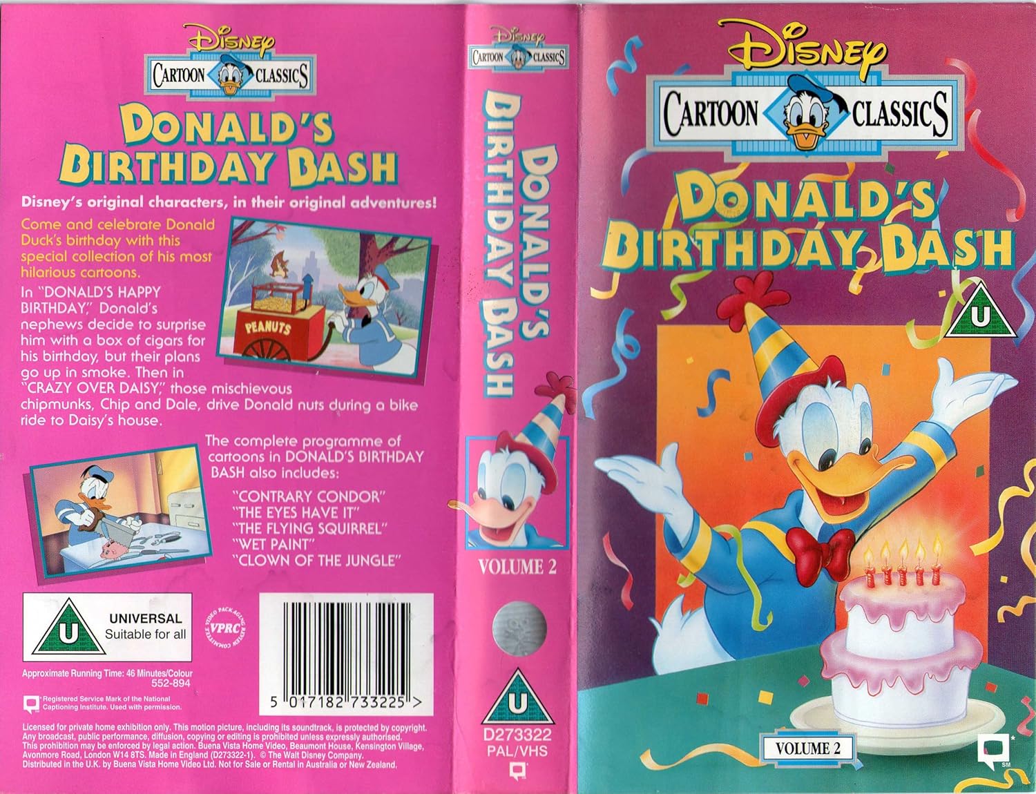 Donald's Bash [VHS] Disney Amazon.co.uk Video