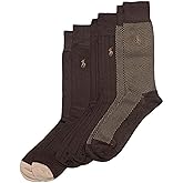 Polo Ralph Lauren Men's Super Soft Birdseye Dress Crew Socks (3-Pack)