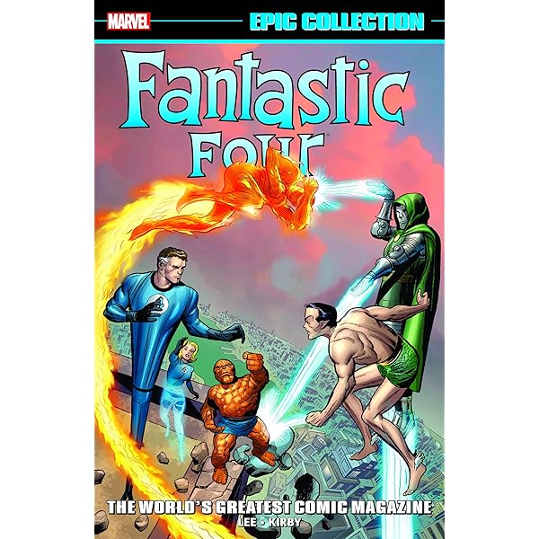洋書 FANTSTIC FOUR AT WAR WITH ATLANTIS Amazon.com: Fantastic Four Epic Collection: At War With