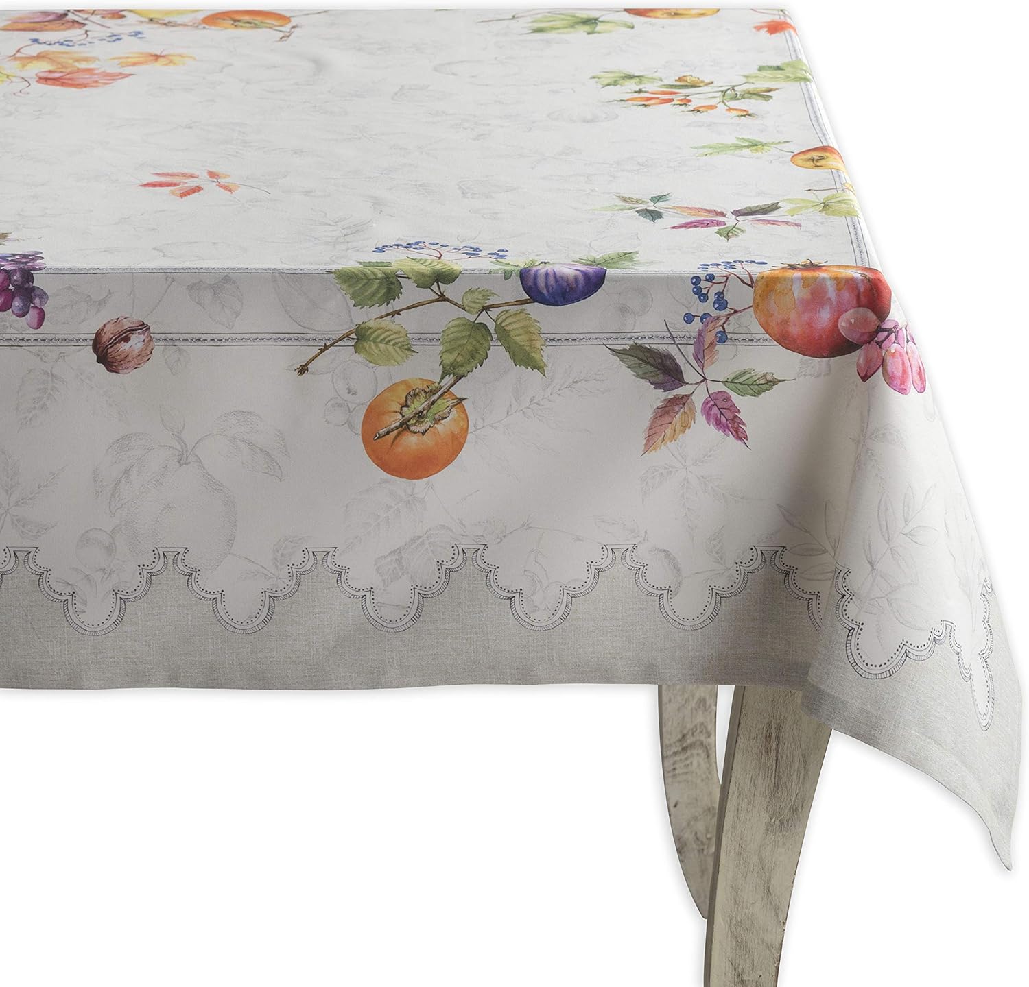 Best christmas table cloth 72 inch