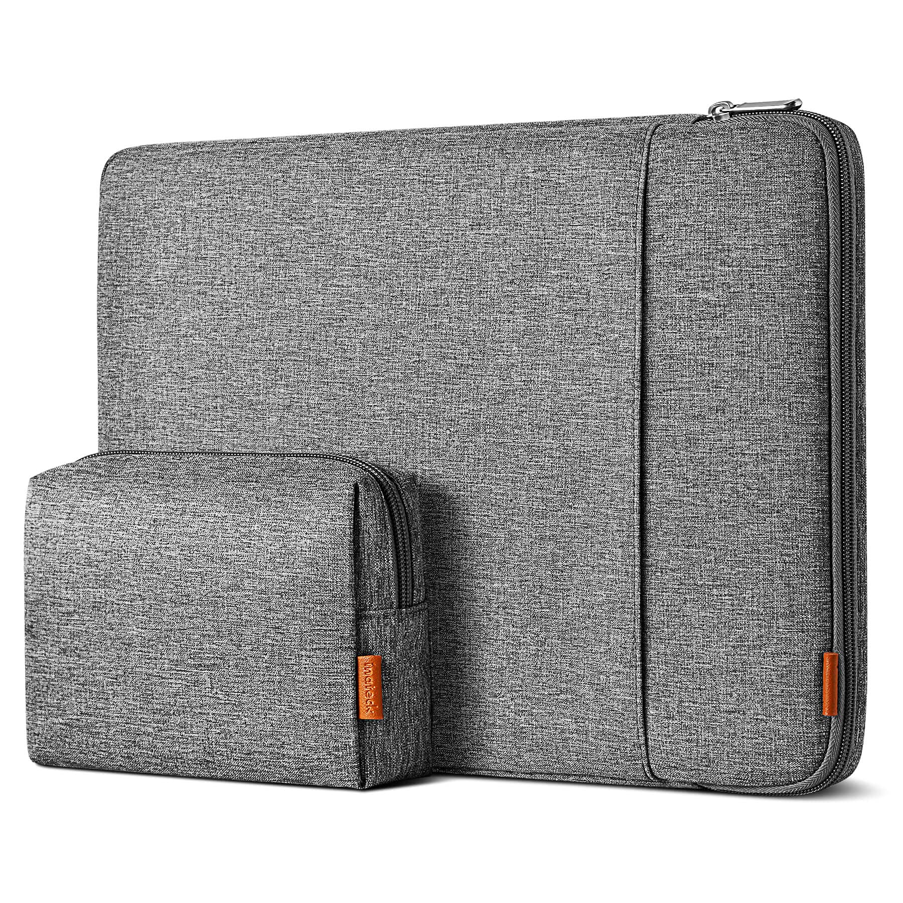 Inateck 360° Protection Laptop Bag Sleeve Case Compatible with 15-inch MacBook Air 2026 M5/A3448, 2025 M4/A3241 M3/A3114 M2/A2941 2026-2023, 15-inch MacBook Pro, with Accessory Bag