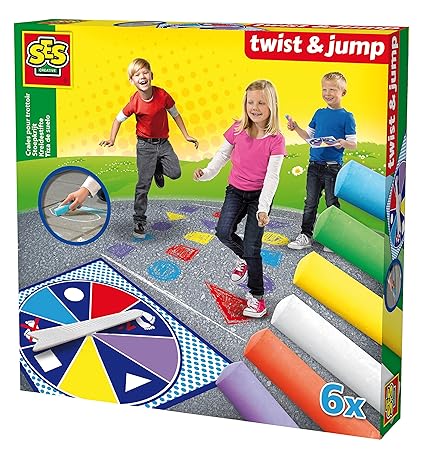SES Deutschland 02242 - Twist and Jump Straßenkreidespiel