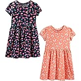 Simple Joys by Carter's baby-girls Short-sleeve and Sleeveless Dress Sets, Pack of 2