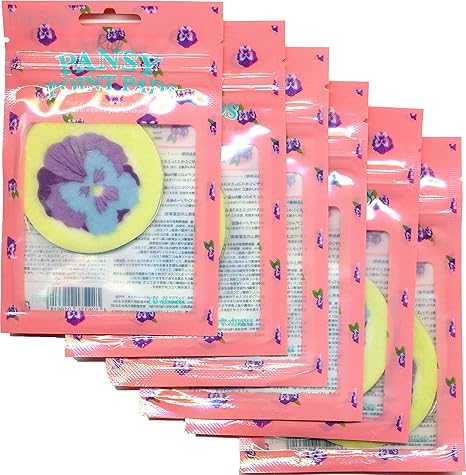 Amazon サンスマイル Pure Smail スモールシートパック Pp09 パンジー ポイントパッド 6 サンスマイル フェイスパック 通販