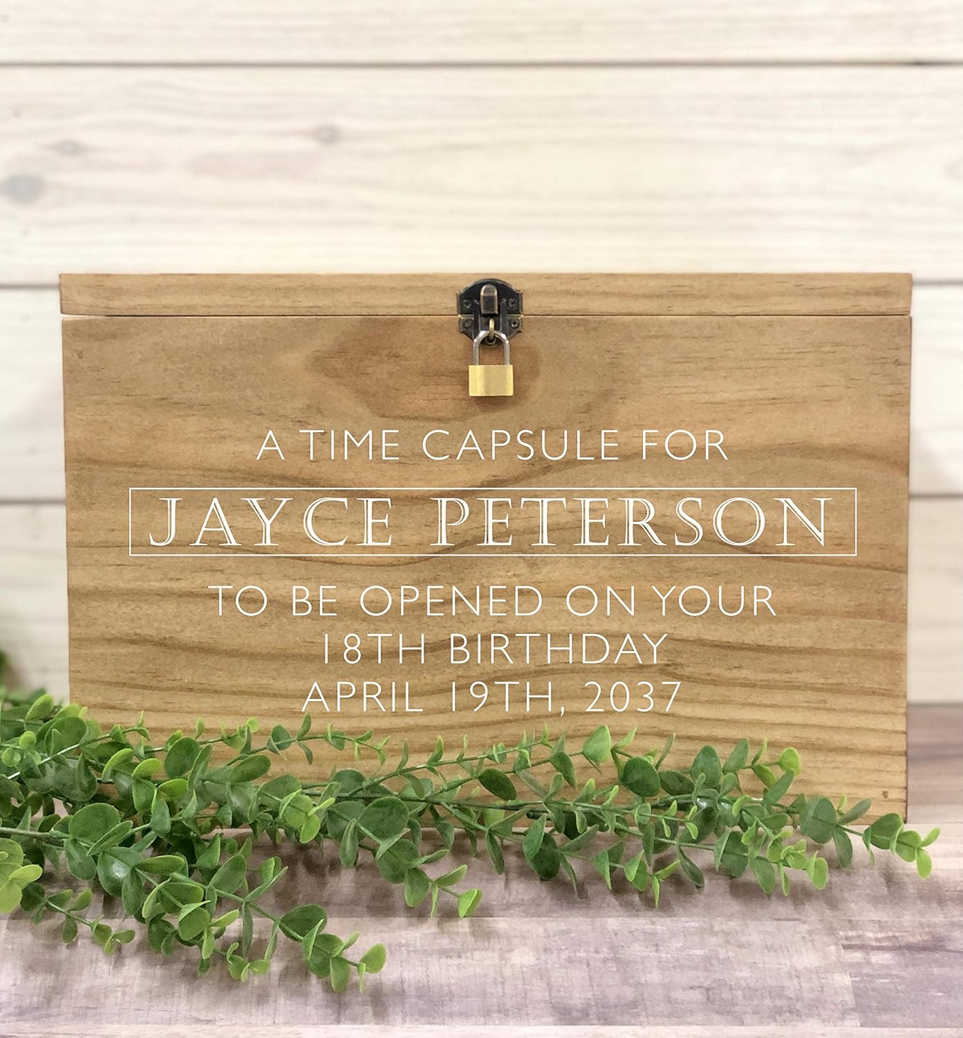 first birthday memory box