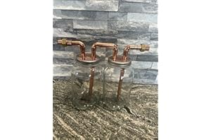 CoProof 1/2 Gallon Mason Jar Thumper Kit Double Distill W/Jars A23