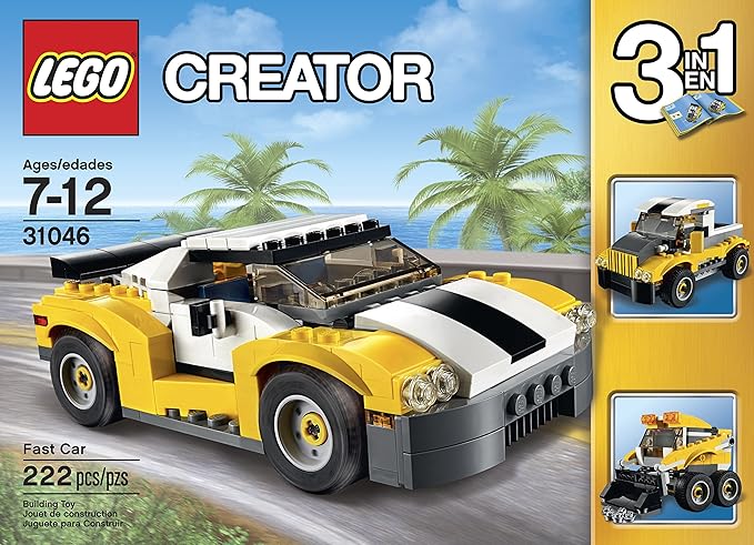 lego creator fast car