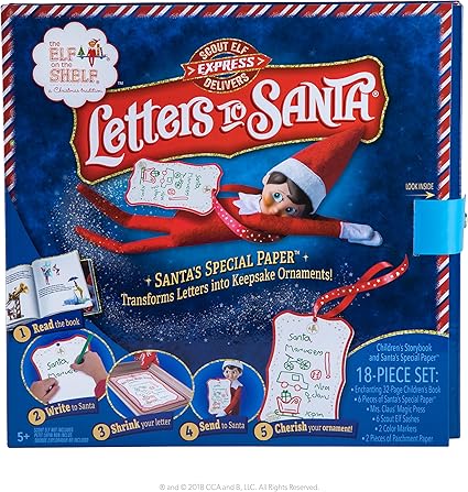 Elf on the Shelf Letters to Santa 