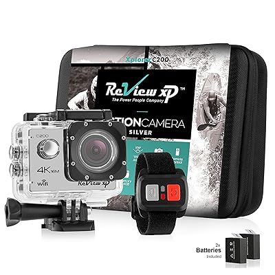 Norme rose-Mini Caméra d'Action 4K Ultra HD, Caméscope WiFi avec