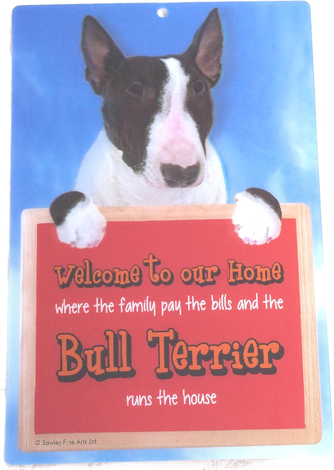 english bull terrier brindle and white