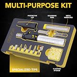 LEXIVON LX-770 Soldering Iron Kit Cordless Butane Gas with 7-Tip Set view 2