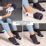 RIIME Sock Aids for Easy Sock Application - Ergonomic Design - Blue view 5