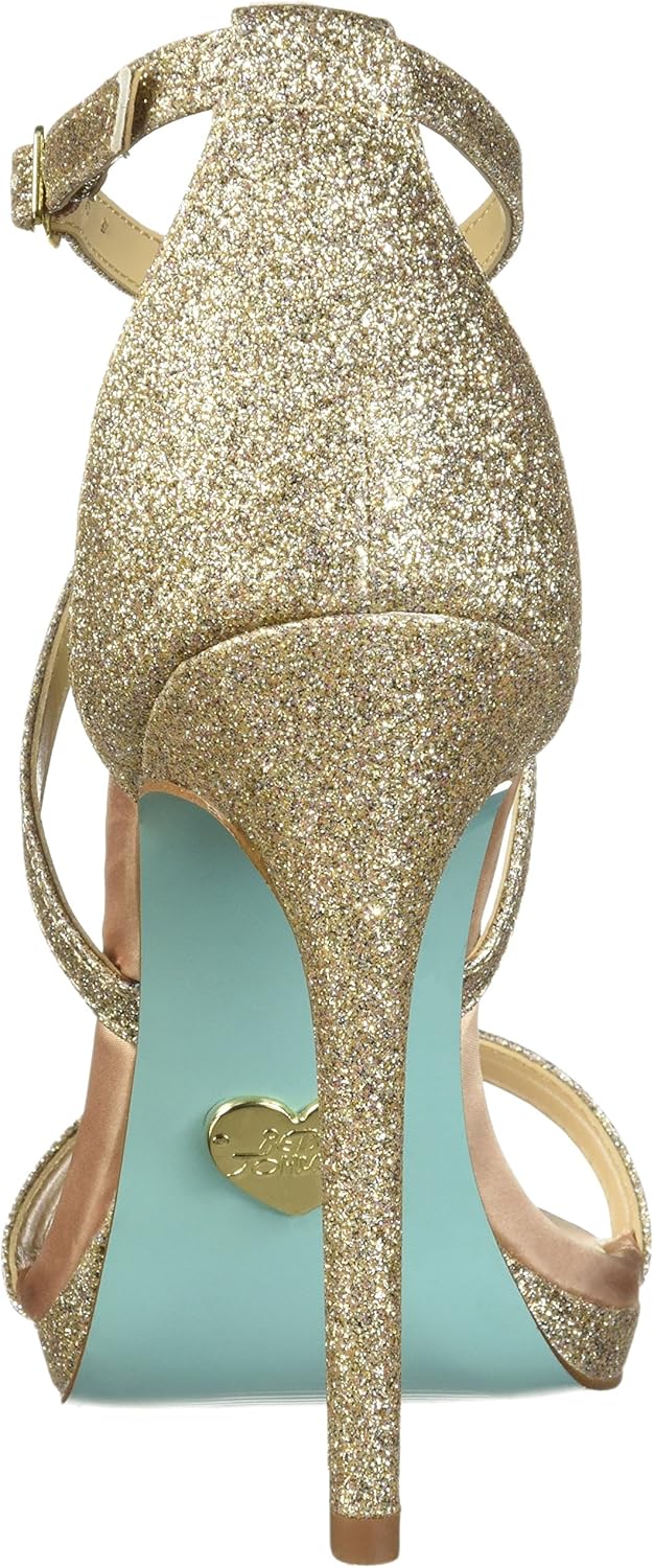 blue by betsey johnson andi evening sandals