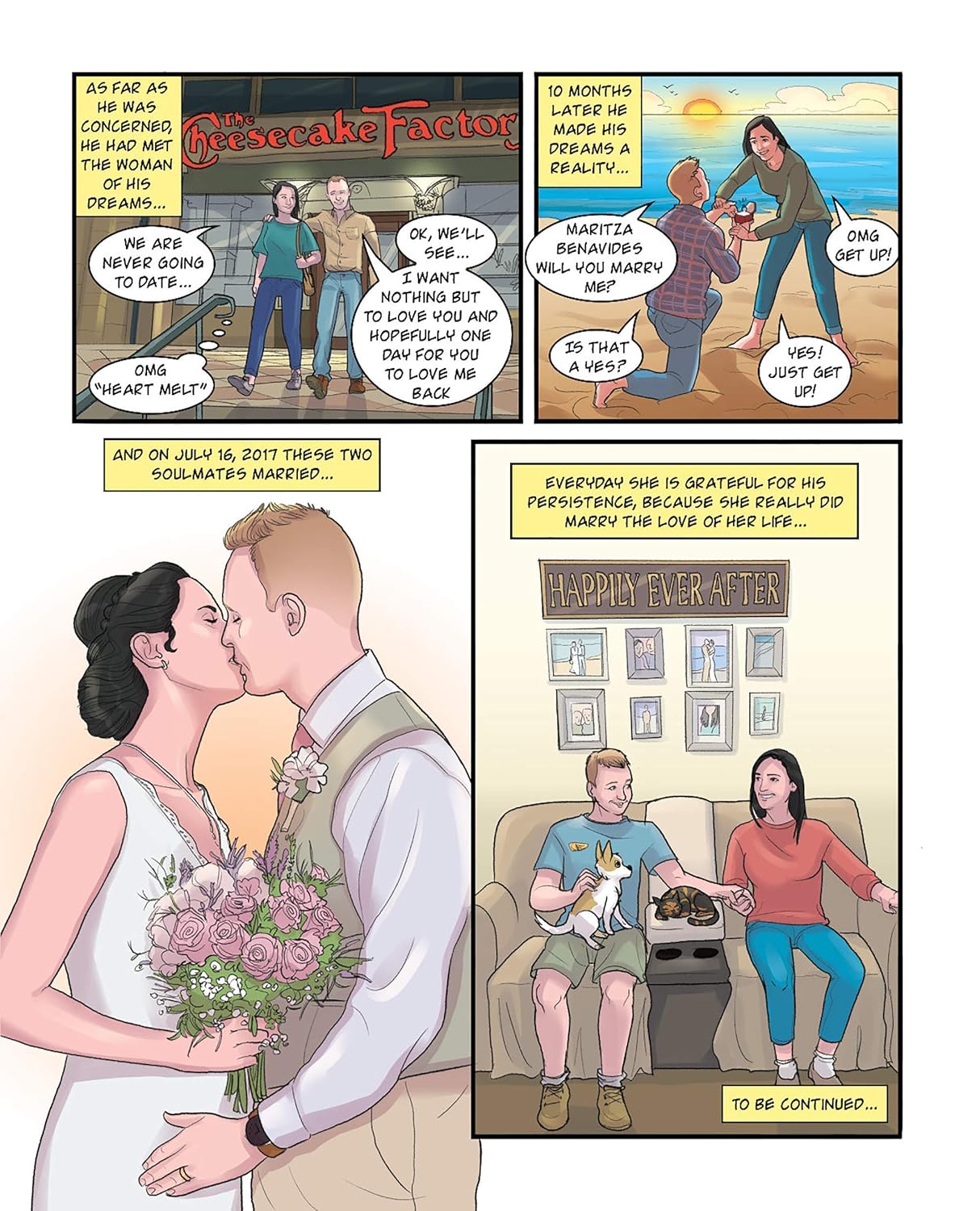 Amazon Com Custom Comic Drawn From Photos Ultimate Long Distance Relationship Gifts For Guys Quirky Surprise Ideas For Geeky Man Handmade