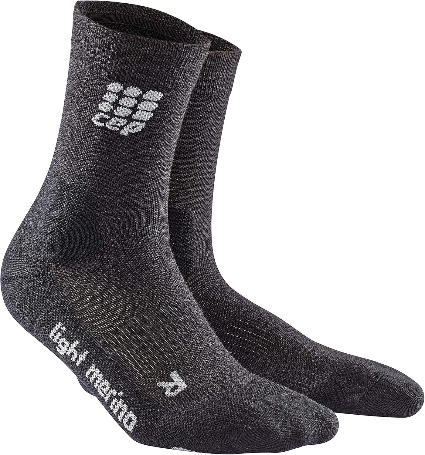 CEP HIKING LIGHT MERINO MID CUT SOCKS for men Compression hiking