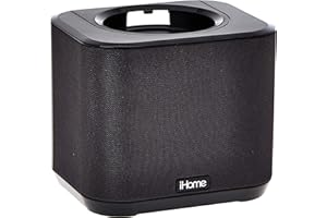 iHome iAV2v2 Docking Bedside and Home Clock Speaker System for Amazon Echo Input and Echo Dot (2nd Generation)