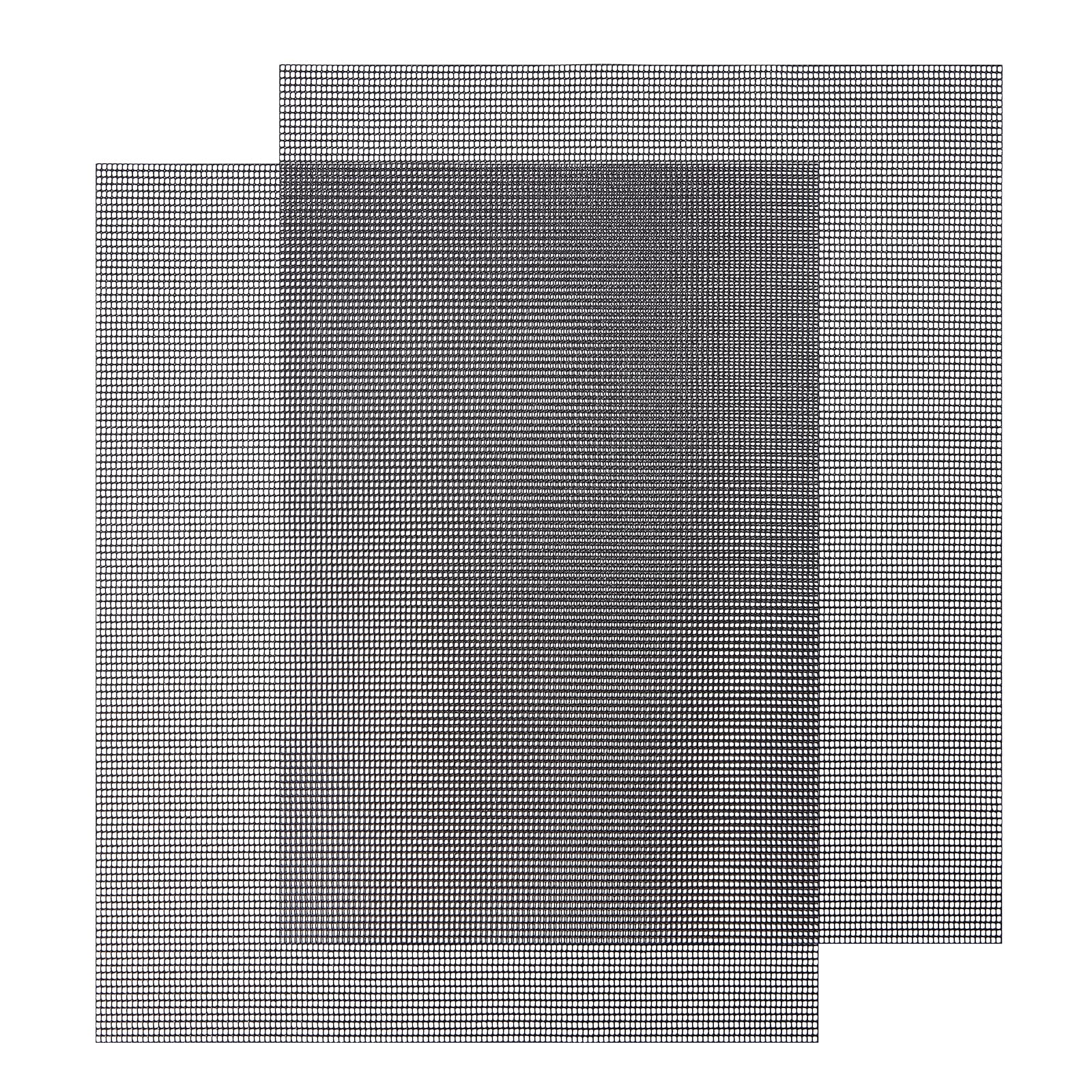 Photo 1 of Ownpets 2 Pack Pet Screen Mesh, Upgraded Pet Window Screen Replacement, Pet Resistant Porch Screen, Patio Screen, Fabric Gauze Mesh for Pet Screen Door, Black (13.4”x10.8”)