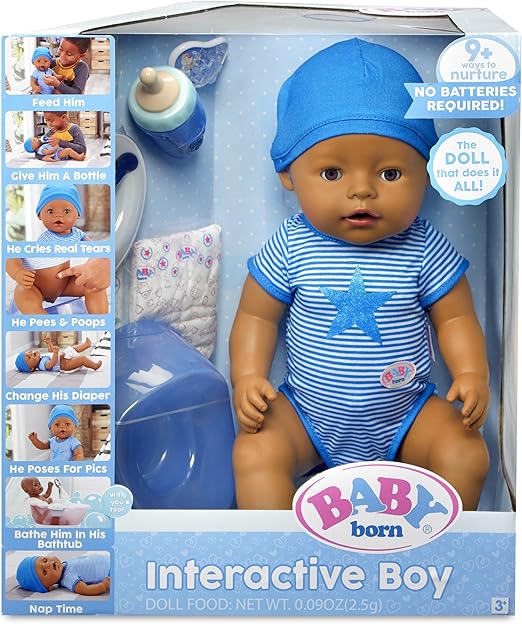 baby born black doll