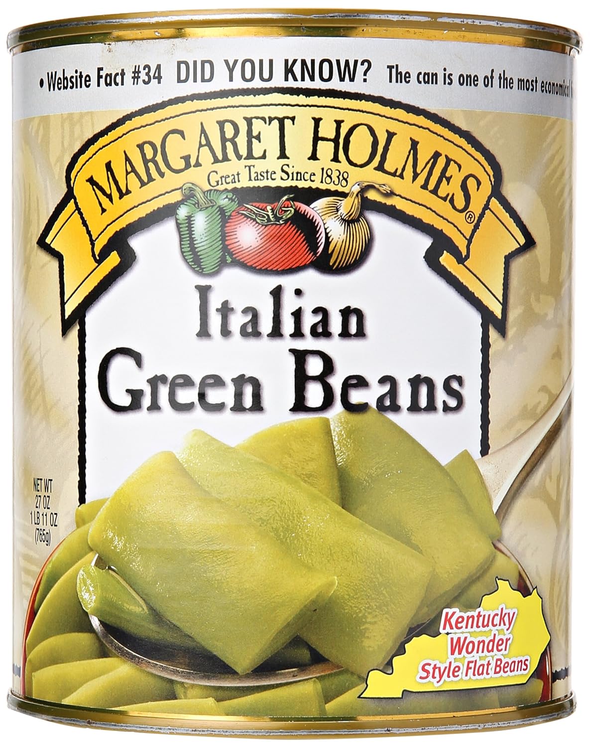 Margaret Holmes Italian Green Beans, 27 oz