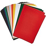 CPE 100-49594 EZ Solid Stiffened Felt, 12" x 18" Size, Assorted Color