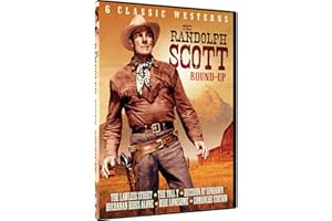 THE RANDOLPH SCOTT ROUNDUP - 6 CLASSIC WESTERNS DVD