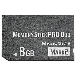 MS 8GB Memory Stick Pro Duo (Mark2) PSP Camera